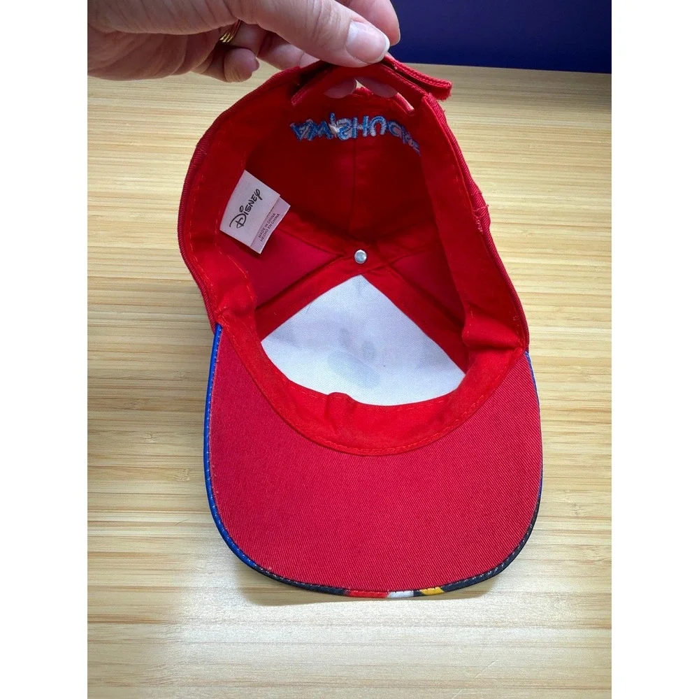 Disney‎ Mickey Mouse Ears Hat Cap Toddler 12-24 Months Red Blue